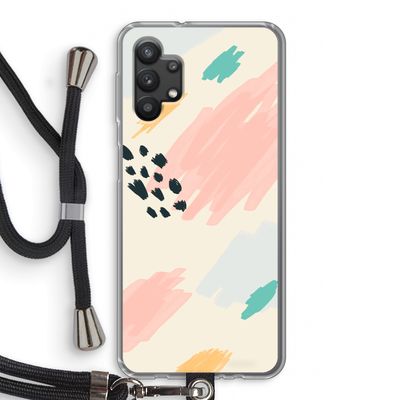 Sunday Chillings: Samsung Galaxy A32 5G Transparant Hoesje met koord