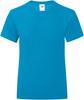 Fruit Of The Loom F131K Girls Iconic T - Azure Blue - 128