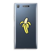 Banana: Sony Xperia XZ1 Transparant Hoesje