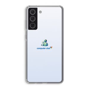 MSN: Samsung Galaxy S21 FE Transparant Hoesje