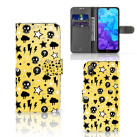 Telefoonhoesje met Naam Huawei Y5 (2019) Punk Geel