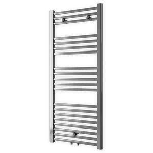 Badstuber Bari handdoek radiator 160x60cm chroom midden-aansluiting