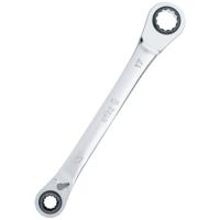 Wiha 45421 Dubbele ringsleutelratelset Sleutelbreedte (metrisch) 10 - 19 mm