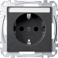 Merten MEG2302-0414 Wandcontactdoos System M Antraciet 1 stuk(s)