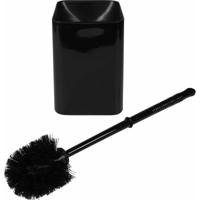 Benson Toiletborstel met houder - zwart - kunststof - WC borstel - 41 cm