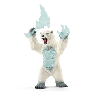 Schleich Eldrador - Sneeuwstormbeer met wapen speelfiguur 42510