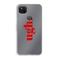 Ugh: Google Pixel 4a Transparant Hoesje