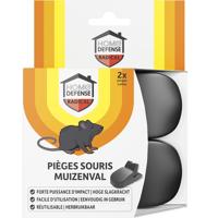 Home Defense® Muizenval Kunststof 2 stuks - HDCROC
