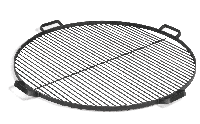 CookKing Zwart Stalen Grillrooster met 4 Handvatten -70 cm