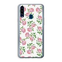 Kleine roosjes: Samsung Galaxy A20s Transparant Hoesje