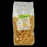 Meergranen mezzi rigatoni pasta glutenvrij bio 500 Gram