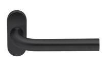 Gatdeel LIDO zwart ovaal rozet