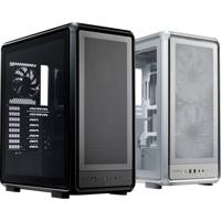 Cooler Master MasterFrame 500 Mesh Bl Midi-tower PC-behuizing Zwart 3 voorgeïnstalleerde ventilators, Zijvenster, Stoffilter