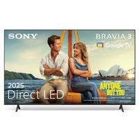 Sony K-50S39BP (2025) BRAVIA 3 - 50 inch - LED TV