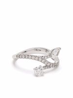 Loyal.e Paris bague Toi+Moi Toujours en or blanc 18ct ornée de diamants - Argent