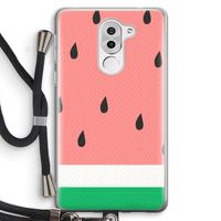 Watermeloen: Honor 6X Transparant Hoesje met koord