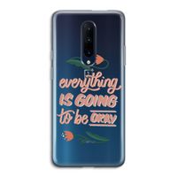 Optimistic flower girl: OnePlus 7 Pro Transparant Hoesje