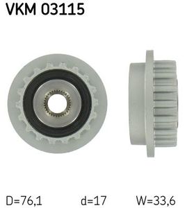 Dynamovrijloop VKM03115