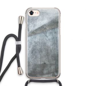 Grey Stone: iPhone 7 Transparant Hoesje met koord