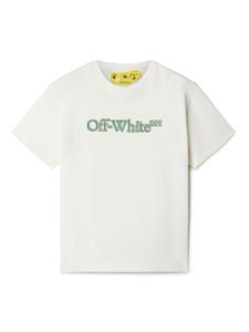 Off-White Kids t-shirt Big Bookish en coton - Blanc