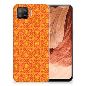 OPPO A73 4G TPU bumper Batik Oranje