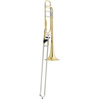 Jupiter JTB710 FQ Ergonomic Plus trombone Bb/F (kwartventiel, gelakt)