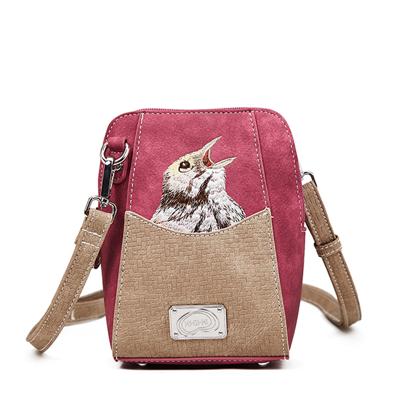 Hi-di-hi Crossbody Schoudertasje Little Paradise Roze
