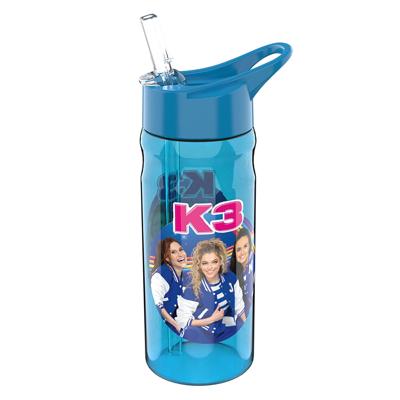 Studio 100 K3 drinkfles blauw, 500ml