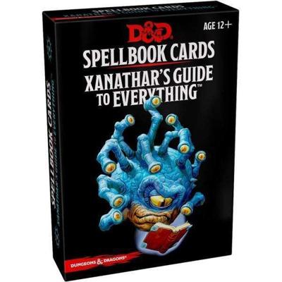 D&D 5.0 Spellbook Cards - Xanathar's Guide to Everything