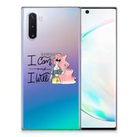 Samsung Galaxy Note 10 Telefoonhoesje met Naam i Can