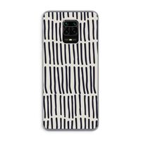 Moroccan stripes: Xiaomi Redmi Note 9 Pro Transparant Hoesje