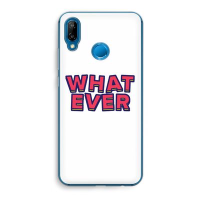 Whatever: Huawei P20 Lite Transparant Hoesje