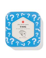 HEMA After dinner game 5 hints