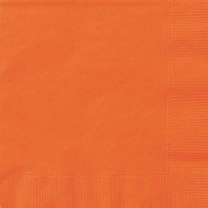 Oranje servetten (20st)