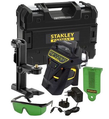 Stanley lasers FATMAX® X3G LASERWATERPAS 3X 360° MET GROENE STRAAL - FMHT1-77356