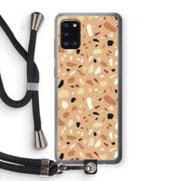 Terrazzo N°17: Samsung Galaxy A31 Transparant Hoesje met koord