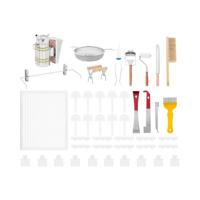Bijenteelt Starter Kit - 37 stuks - Roker - Bijenkorfbeitel - Framehouder - Honingmes - Insectenvallen Bijenteelt Starter Kit - 37 stuks - Roker - Bijenkorfbeitel - Framehouder - Honingmes - Insectenvallen