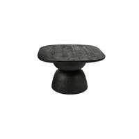 Tower Living Salontafel 'Barza' Mangohout, 62 x 62cm, kleur Zwart