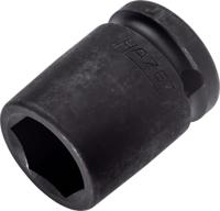 HAZET Krachtdopsleutel 900S-19 · 1/2 inch (12,5 mm) vierkant hol · Buiten-zeskant-tractieprofiel · SW 19 mm