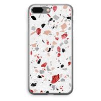 Terrazzo N°12: iPhone 8 Plus Transparant Hoesje
