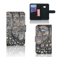 Samsung Galaxy Xcover 4 | Xcover 4s | Telefoonhoesje | Met pasjeshouder | Krokodillenprint