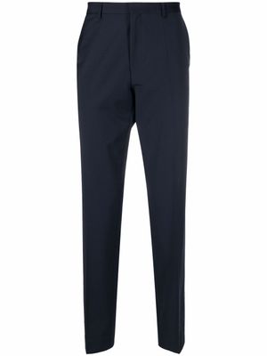 HUGO pantalon de costume à coupe droite - Bleu