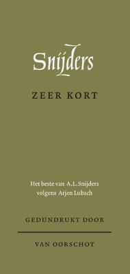 Zeer kort (Paperback)