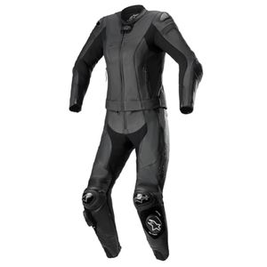 ALPINESTARS Stella Missile V2 2PC Suit, 2-delig motorpak, Zwart-Zwart