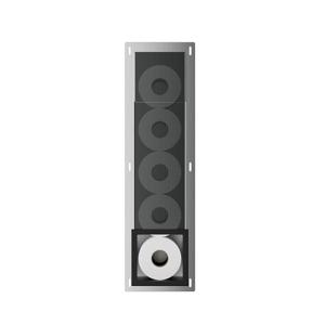 Reserverolhouder Xellanz Rocko | Inbouw | Incl.Inzetstuk | Messing | Mat zwart