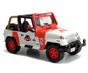 Jurassic World Diecast Model 1/24 1992 Jeep Wrangler