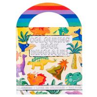 LG-Imports Kleurboekje met stickers dinosaurus