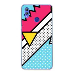 Pop Art #3: Honor Note 10 Transparant Hoesje