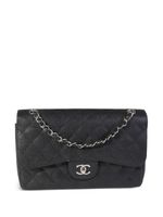 CHANEL Pre-Owned sac porté épaule Jumbo Double Flap (2011) - Noir