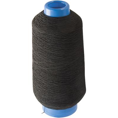 Creativ Company Dun, rond elastisch garen, zwart, 1500 m/ 1 rol